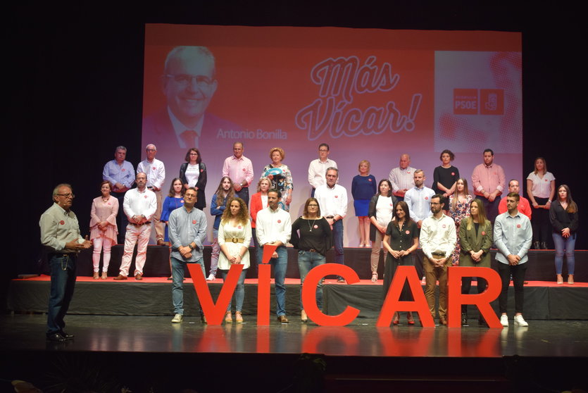 190510 Foto candidatura PSOE de Vícar