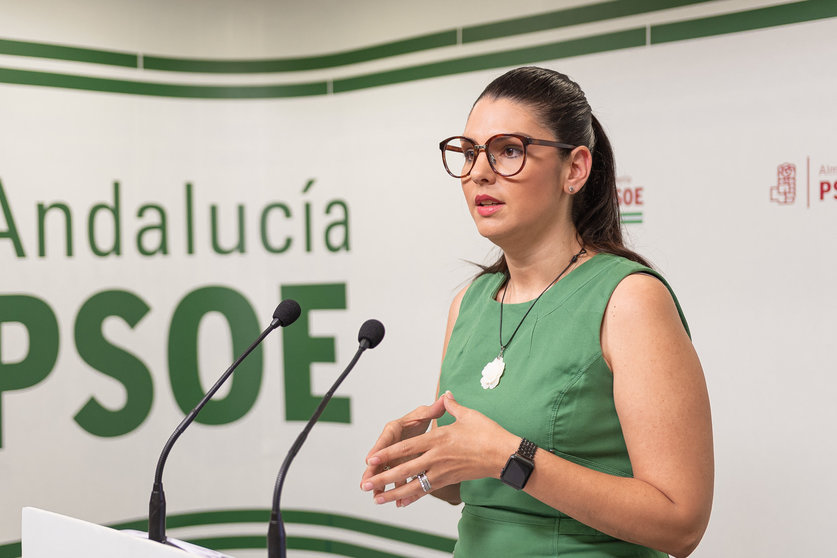 190625 Foto PSOE Noemí Cruz, hoy, en rueda de prensa